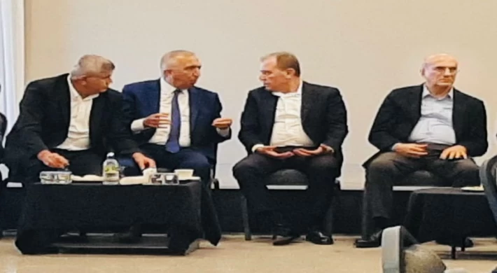 Ören Eski Bekediye Başkanı Ali Ülkü ve Ali Öztür, Başkan Seçer’e Taziye Ziyaretinde Bulundu