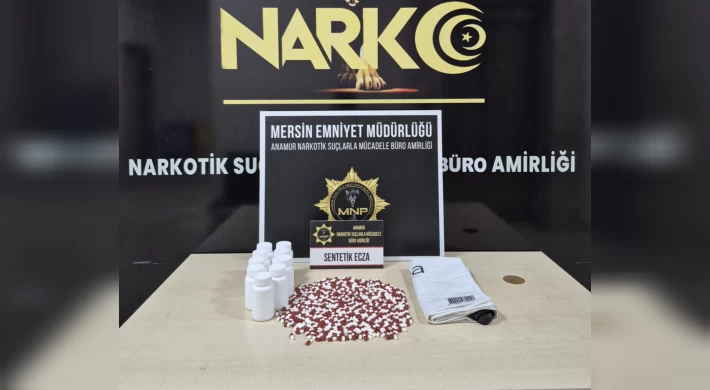 Anamur’da Narkotik Operasyonu: 489 Adet Sentetik Hap Ele Geçirildi