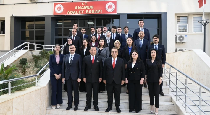 HSK 2. Daire Üyesi Prof. Dr. Çetin Arslan Anamur’da: Güçlü Yargı, Güçlü Teşkilat, Güçlü Adalet