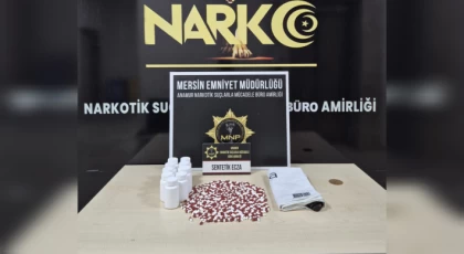 Anamur’da Narkotik Operasyonu: 489 Adet Sentetik Hap Ele Geçirildi