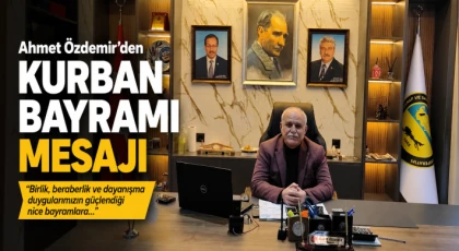 Anamur Esnaf ve Sanatkârlar Kredi ve Kefalet Kooperatifi Başkanı Ahmet Özdemir’den Kurban Bayramı Mesajı