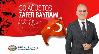 Başkan Deniz; “30 Ağustos, bağımsızlığımızın ve özgürlüğümüzün tüm dünyaya ilan edildiği büyük bir zaferdir.”