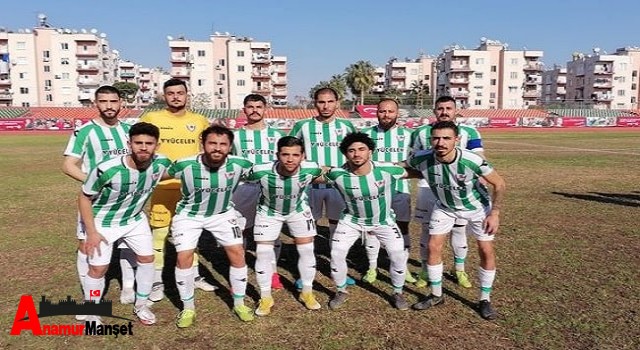 Anamur Belediyespor namağlup liderliğini sürdürüyor