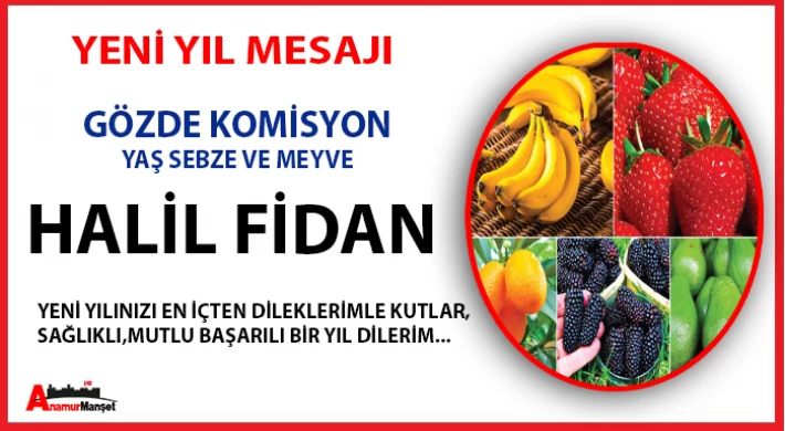 Gözde Komisyon- Halil Fidan ; Yeni Yılınız Kutlu Olsun