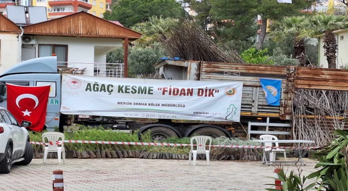 Anamur Orman İşletmesi 63 Bin Fidan Dağıttı