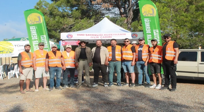 Anamur Bozyazı Avcılar ve Atıcılar Derneği, Kuzeyhan İçin Yarışma Gerçekleştirdi