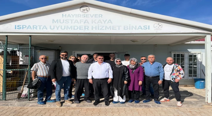 Anamur Bağımlılıkla Mücadele ve Yardımlaşma Derneği’nden Isparta UYUMDER’e Anlamlı Ziyaret