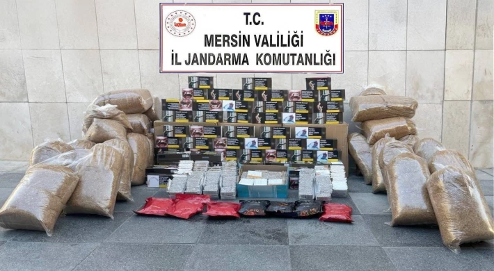 Bozyazı ve Akdeniz'de Kaçak Makaron Operasyonu
