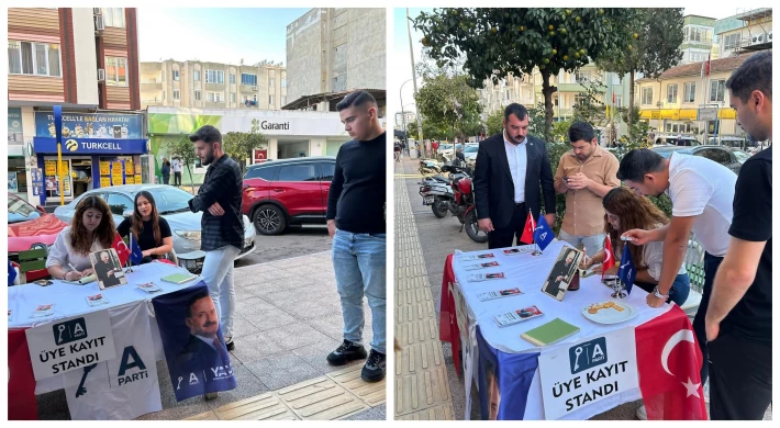 Anahtar Parti Anamur İlçe Teşkilatından Yoğun Katılımlı Üye Kayıt Çalışması