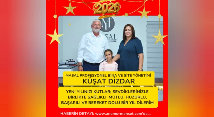 Masal Profesyonel Bina ve Site Yönetimi - Kürşat Dizdar : Yeni Yılınız Kutlu Olsun