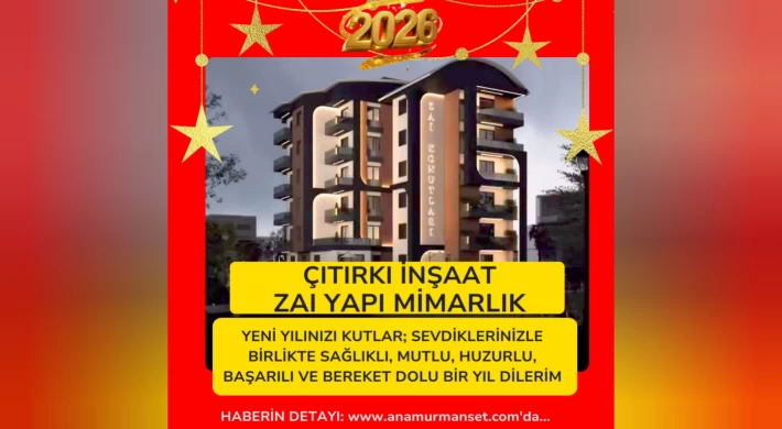 Çıtırkı İnşaat - Zaı Yapı Mimarlık’tan Yeni Yıl Mesajı