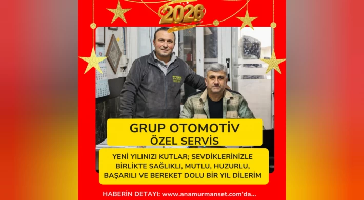 Grup Otomotiv’ten Yeni Yıl Mesajı
