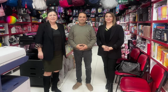 Anamed Hastane Müdürü Ayşegül Sarıçam Demir 'den Gazeteci Özcan Günger'e Ziyaret