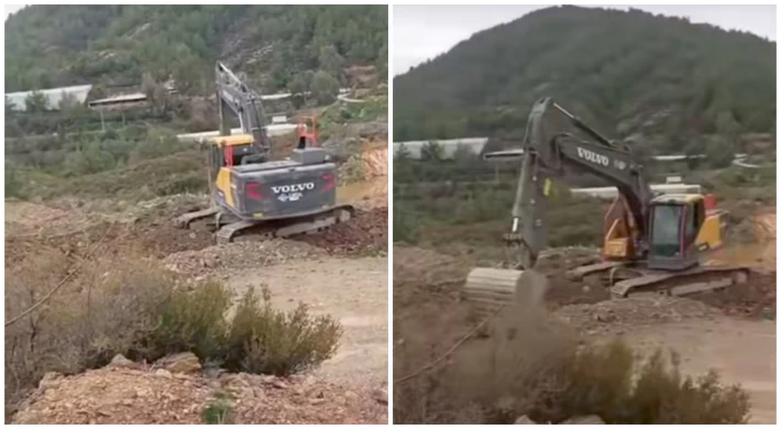 Anamur'da Kızılaliler TOKİ Projesinde İlk Kazma Vuruldu!