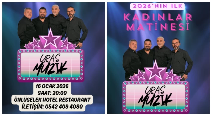 ÜNLÜSELEK HOTEL’DEN KADINLARA ÖZEL MATİNE: EĞLENCE, MÜZİK VE LEZZET BİR ARADA