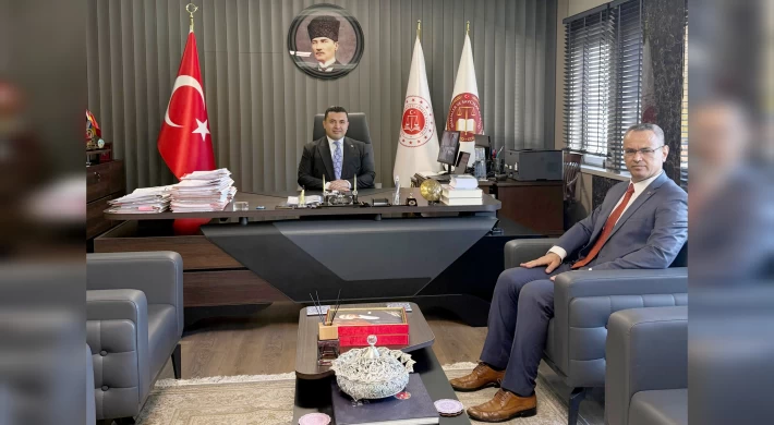 Yeni Atanan Anamur İlçe Emniyet Müdürü Doğanay’dan Başsavcı Çatlı’ya Ziyaret