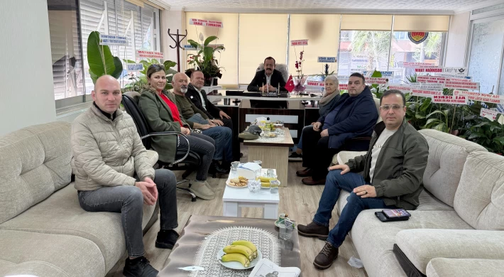 Gazetecilerden Başkan Özen’e Hayırlı Olsun Ziyareti