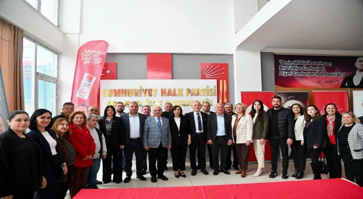 CHP Anamur İlçe Başkanlığı’nda Bayramlaşma Coşkusu