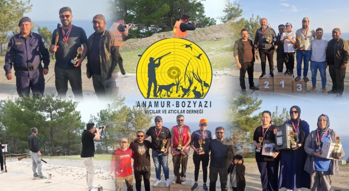 Anamur - Bozyazı Avcılar ve Atıcılar Derneği Egemenlik Kupası Trap Tek Kurşun Yarışması düzenledi.