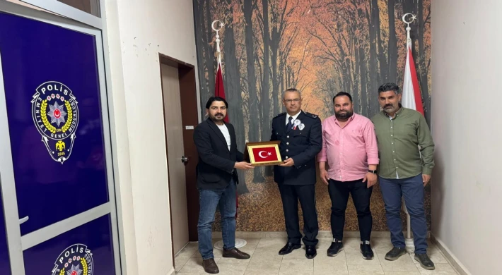 Türk Yerel Hizmet-Sen’den Anamur Emniyet Müdürlüğü’ne Polis Haftası Ziyareti