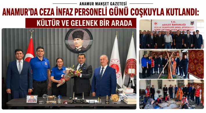 Anamur'da "Ceza İnfaz Personeli Günü" kutlandı
