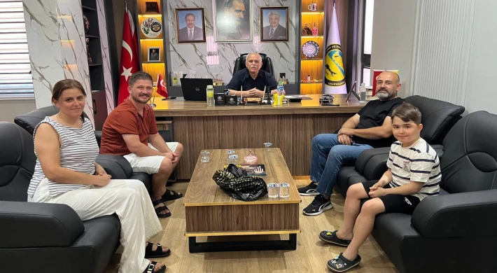 Anamur'un Evladı Kuzeyhan'dan Ahmet Özdemir'e Anlamlı Ziyaret