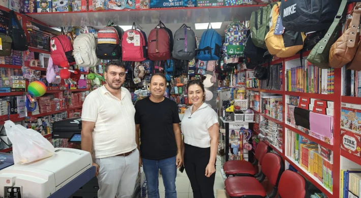 Anamur Belediyespor Başkanı Gamze Burhan’dan Gazeteci Özcan Günger'e Ziyaret