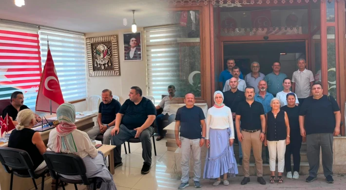 Anamur Gazeteciler Cemiyeti’nden MHP’ye Ziyaret