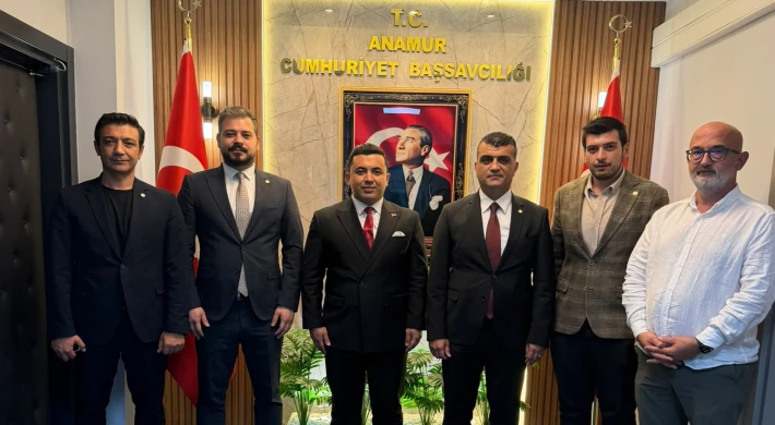 Yeni Adli Yıla Güçlü Başlangıç: Mersin Barosu’ndan Anamur Başsavcısına Anlamlı Ziyaret