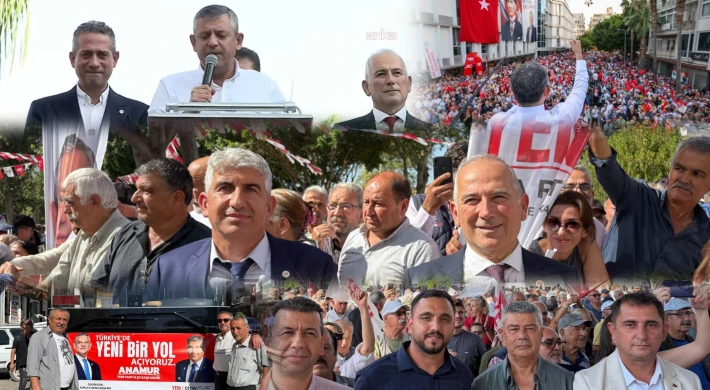 Anamur’dan Özgür Özel’in Silifke ve Mersin Programlarına Yoğun Katılım !
