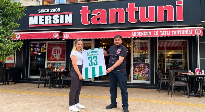Saçkan Tantuni - Murat Değirmenci Anamur Belediyespor Forması Satın Alarak Takıma Destek Oldu