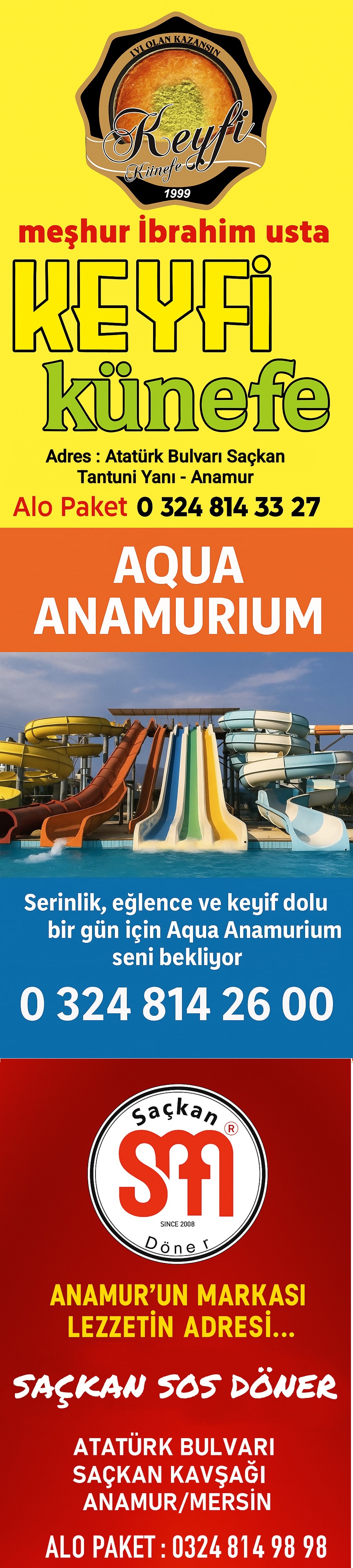SAÇKAN KEYFİ KÜNEFE