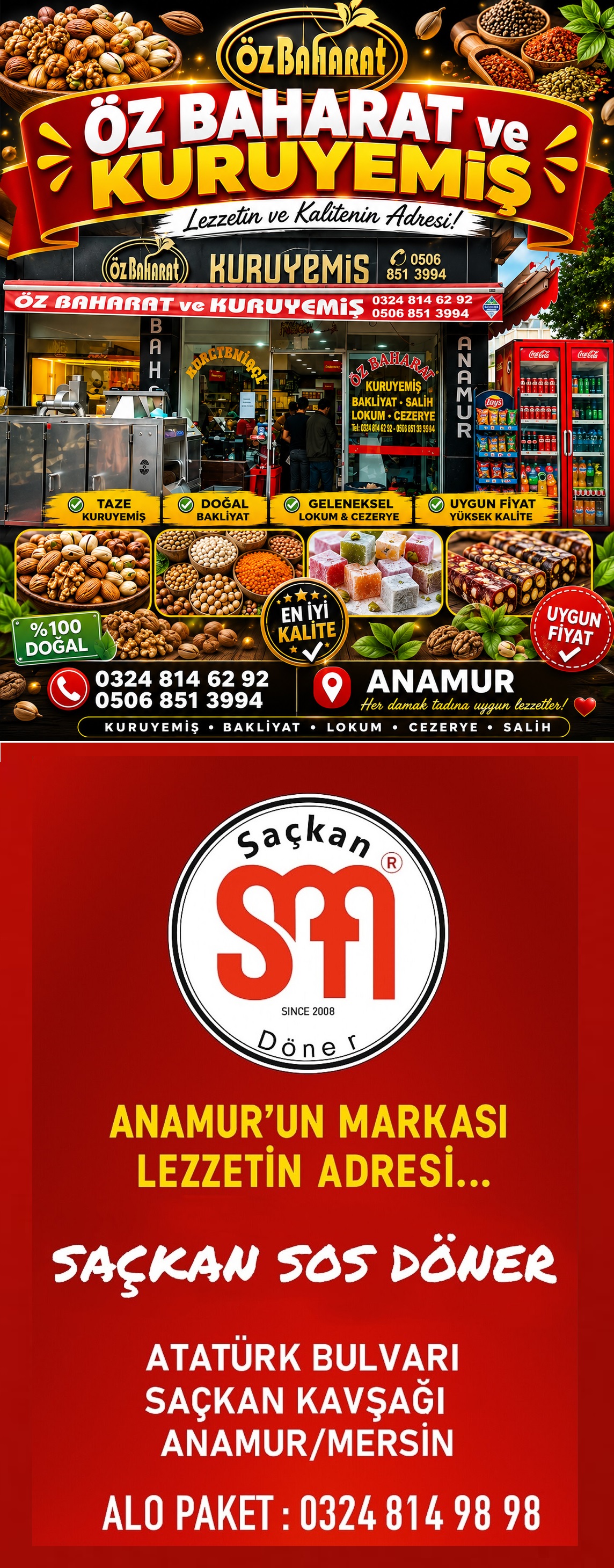 SAÇKAN SOS DÖNER