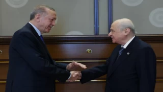 Erdoğan-Bahçeli görüşmesi sona erdi