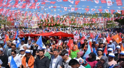 Cumhur İttifakından Anamur Mitingi