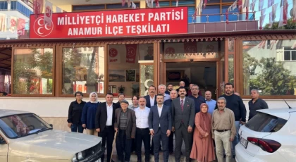 MHP Anamur İlçe Teşkilatı’ndan “Hayırlı Günler Komşum, Derdin Derdimiz” Ziyaretleri