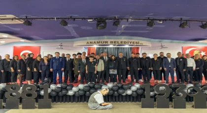 10 Kasım Atatürk’ü Anma Günü Anamur’da Saygı, Minnet ve Özlemle Kutlandı