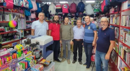 AK Parti Anamur İlçe Yönetiminden Anamur Manşet Gazetesine Ziyaret