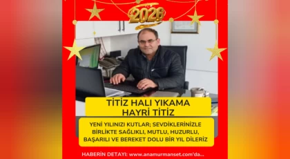 Titiz Halı - Hayri Titiz'den Yeni Yıl Mesajı