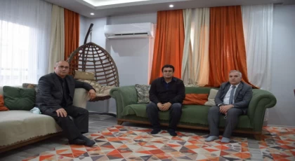 Anamur Kaymakamı Kemal Duru'dan Yaralanan Okul Müdürü Ender Kara’ya Geçmiş Olsun Ziyareti