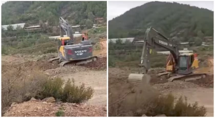 Anamur'da Kızılaliler TOKİ Projesinde İlk Kazma Vuruldu!