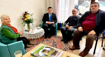 Cumhuriyet Başsavcısı Tanju Çatlı’dan Anamur Gazeteciler Cemiyeti’ne Anlamlı Ziyaret