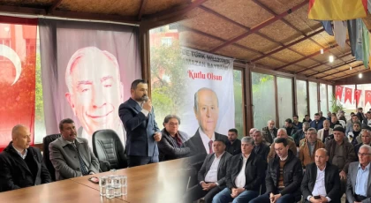 Anamur MHP’de Bayramlaşma Programına Yoğun Katılım