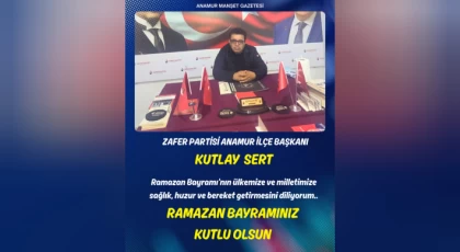 Başkan Kutlar Sert Ramazan Bayramınızı Kutlar
