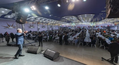 Vahap Seçer Binlerce Anamurluyla İftarda Buluştu, Seçer : “Biz Büyük Bir Aileyiz”