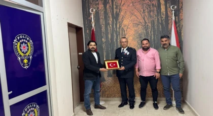 Türk Yerel Hizmet-Sen’den Anamur Emniyet Müdürlüğü’ne Polis Haftası Ziyareti