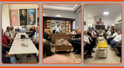 AGC’den İYİ Parti, CHP ve Esnaf Kooperatifine Ziyaret