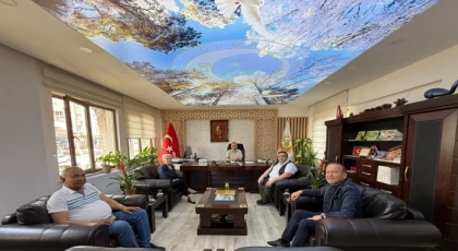 Anamur Gazeteciler Cemiyeti’nden Orman İşletme Müdürü Selahattin Yıldırım’a Hayırlı Olsun Ziyareti