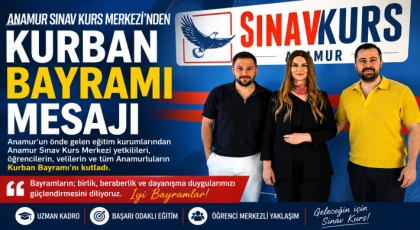 Anamur Sınav Kurs Merkezi’nden Kurban Bayramı Mesajı