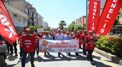 Anamur’da 1 Mayıs Coşkusu: Emek ve Dayanışma Günü Yürüyüş ve Etkinliklerle Kutlandı